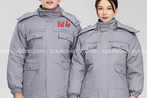 Quần Áo Kho Lạnh Việt An Âm 40 Độ Màu Xám QAKLVA05